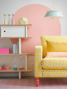 Pastel-interieur